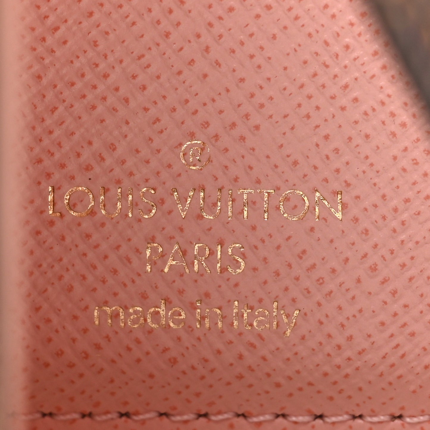 Damier Ebene Victorine Wallet Rose Ballerine