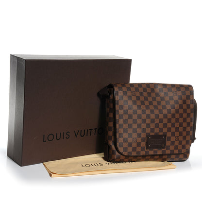 Louis Vuitton Damier Ebene Brooklyn GM 5 of 9