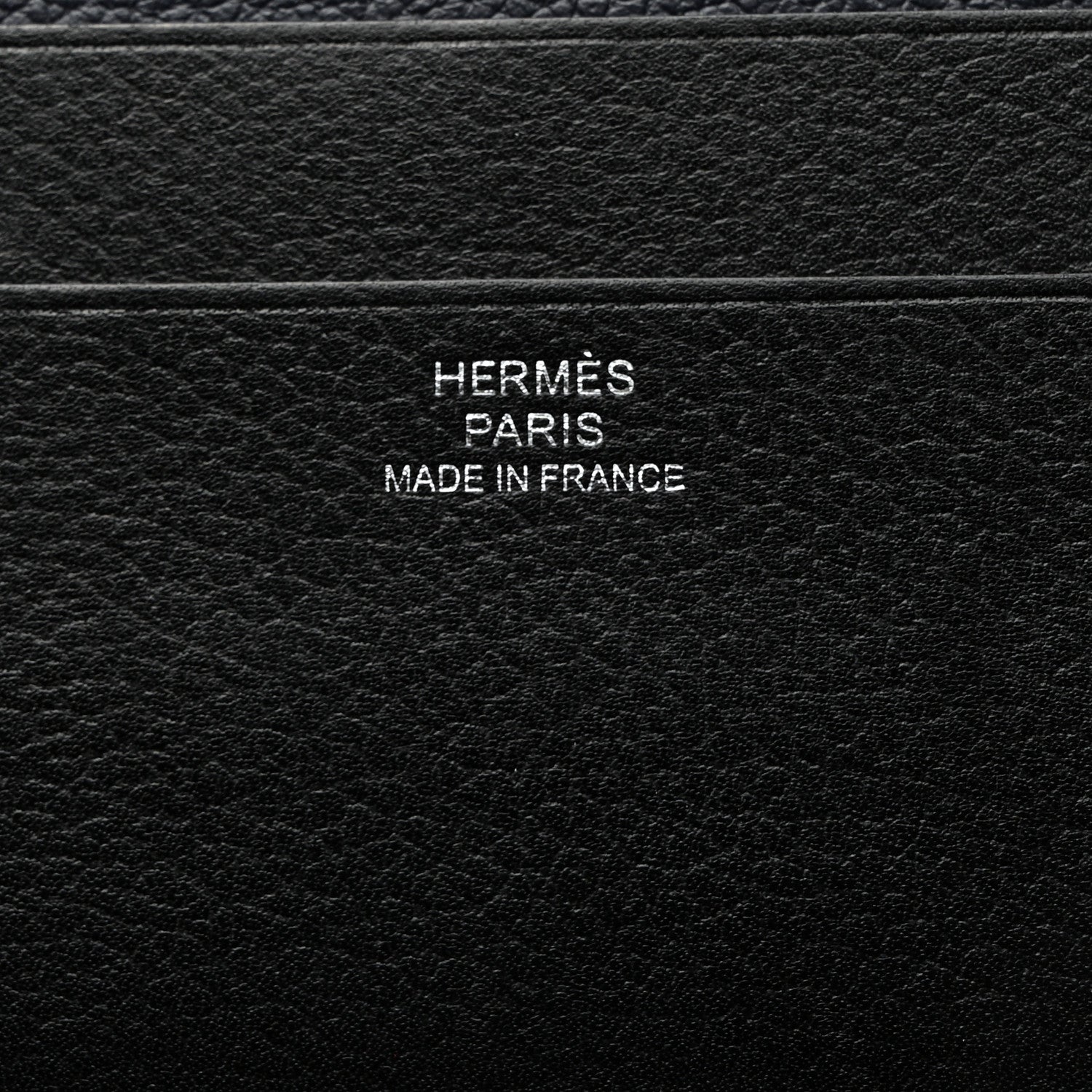 Hermes Evercolor Colorblock City 4CC Card Holder Bleu Nuit Rouge Sellier Black 5 of 8