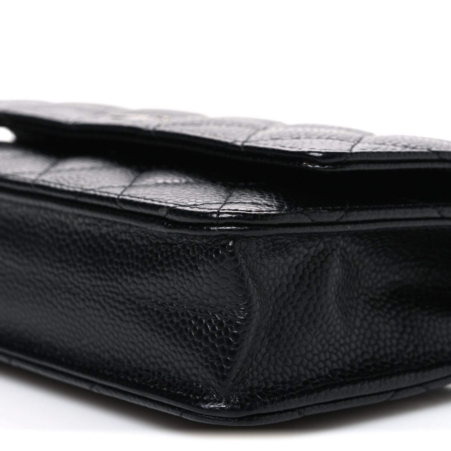 Chanel Caviar Quilted Wallet on Chain WOC Black 10 of 10