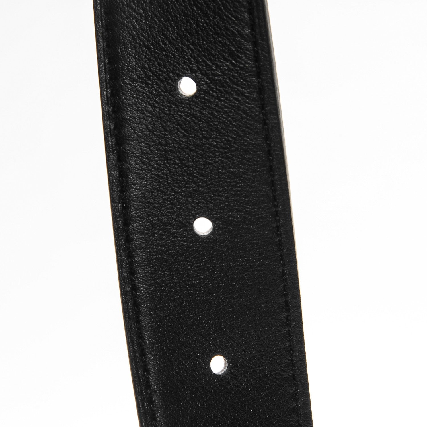 Hermes Epsom Swift 32mm Quizz H Belt 95 Etoupe Black 9 of 9