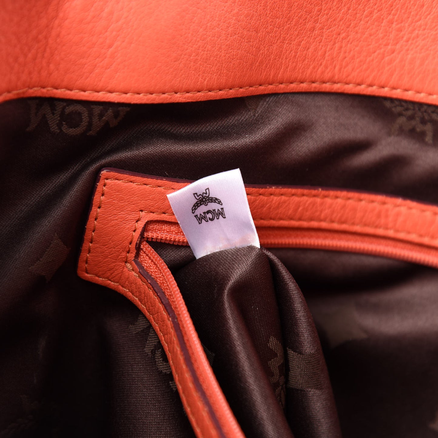 Visetos Shopping Tote Beige Orange