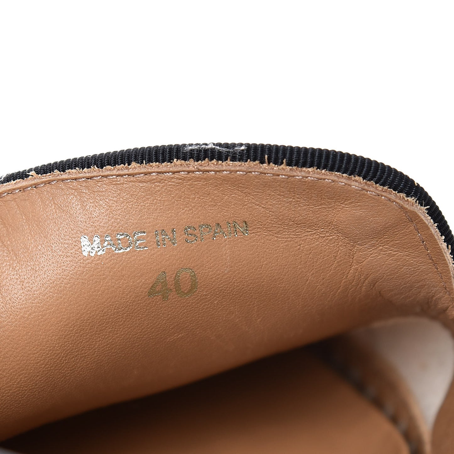 Canvas Nanou Orlato Espadrilles 40 Black Gold