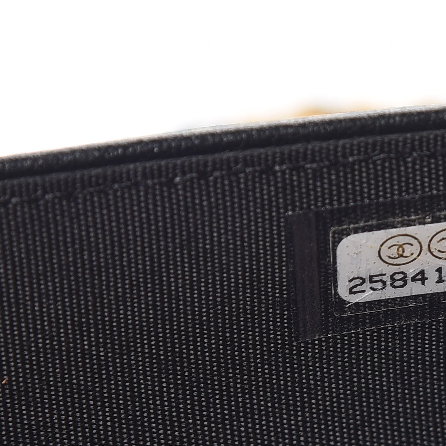 Chanel Caviar Quilted Boy Wallet On Chain WOC Black 8 of 9