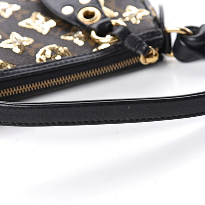 Louis Vuitton Monogram Sequins Eclipse Pochette Gold 12 of 20
