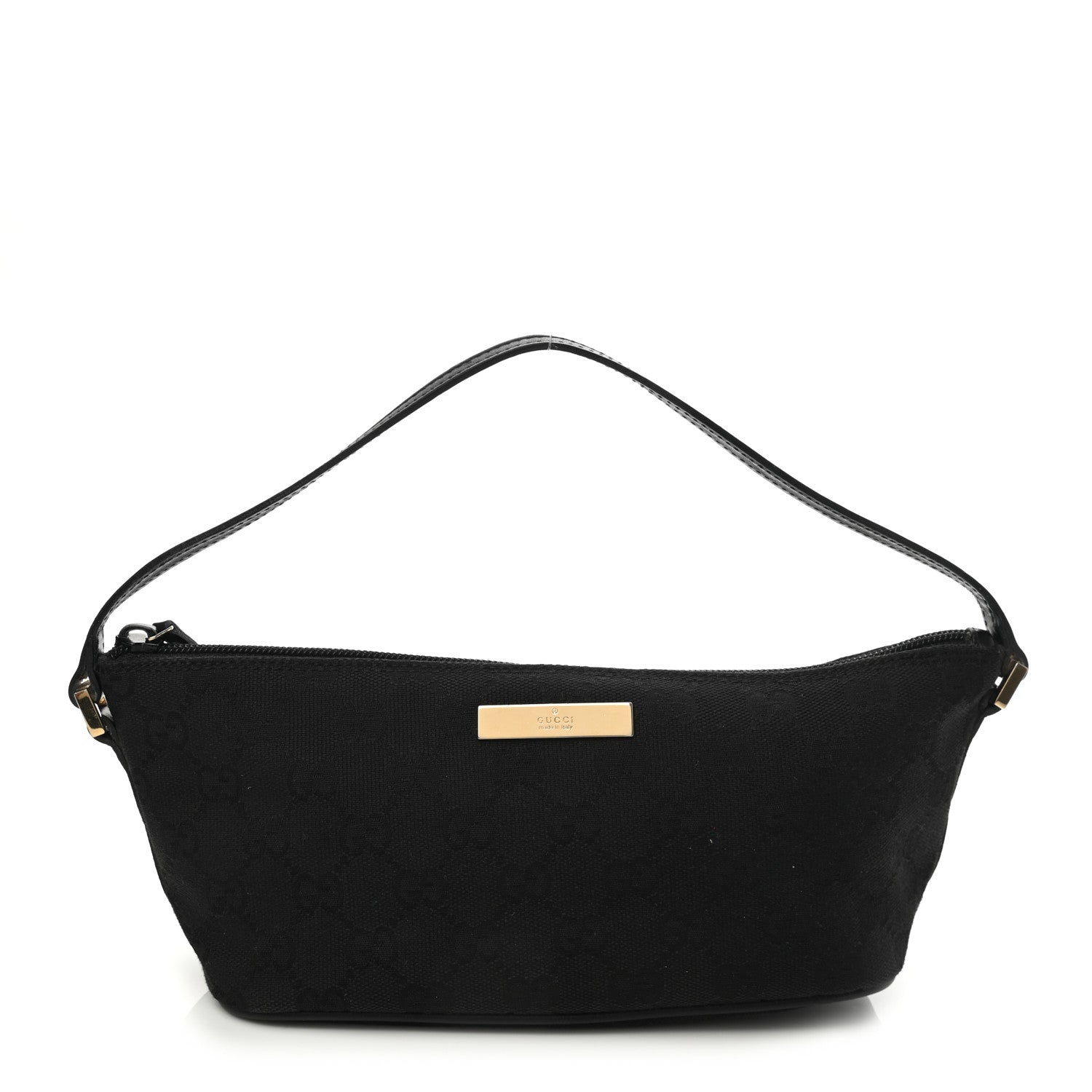Gucci Monogram Boat Pochette Black 1 of 7