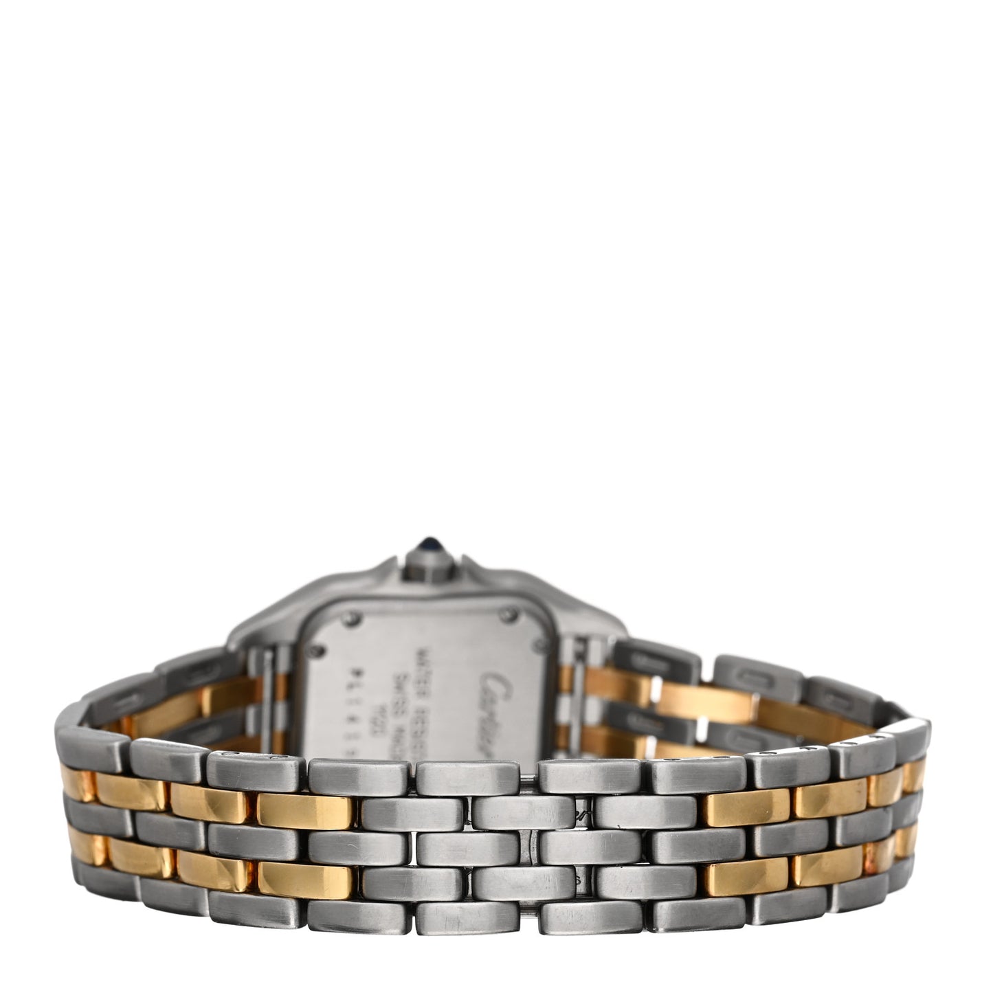 Stainless Steel 18K Yellow Gold 22mm Panthere Quartz Watch