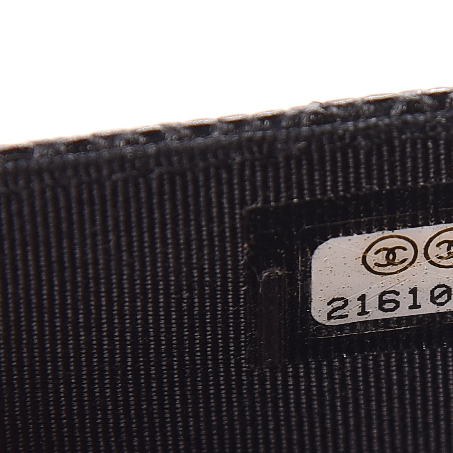 Chanel Caviar Quilted Flap Card Holder Black 8 of 9
