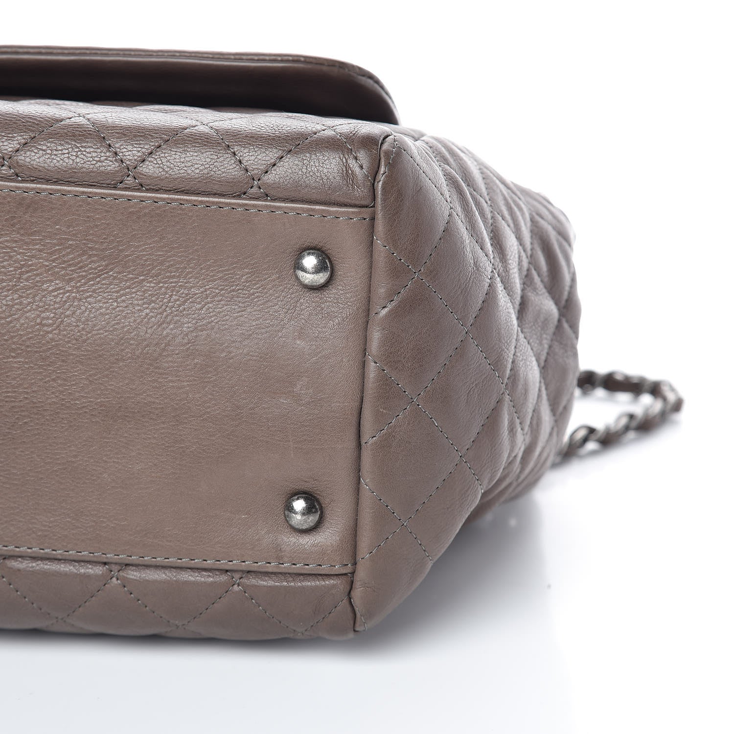 Chanel Calfskin Quilted Istanbul Accordion Flap Brown 10 of 11