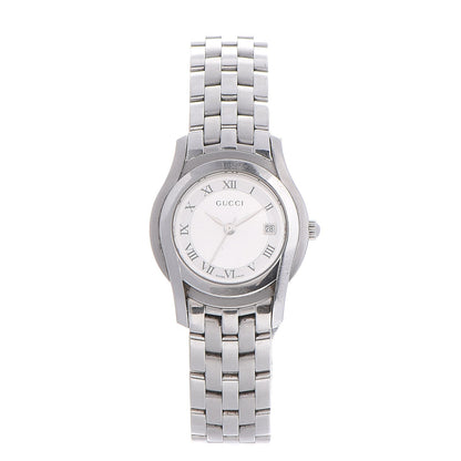 Gucci Stainless Steel 27mm 5500L Quartz Watch Grey 8 of 13