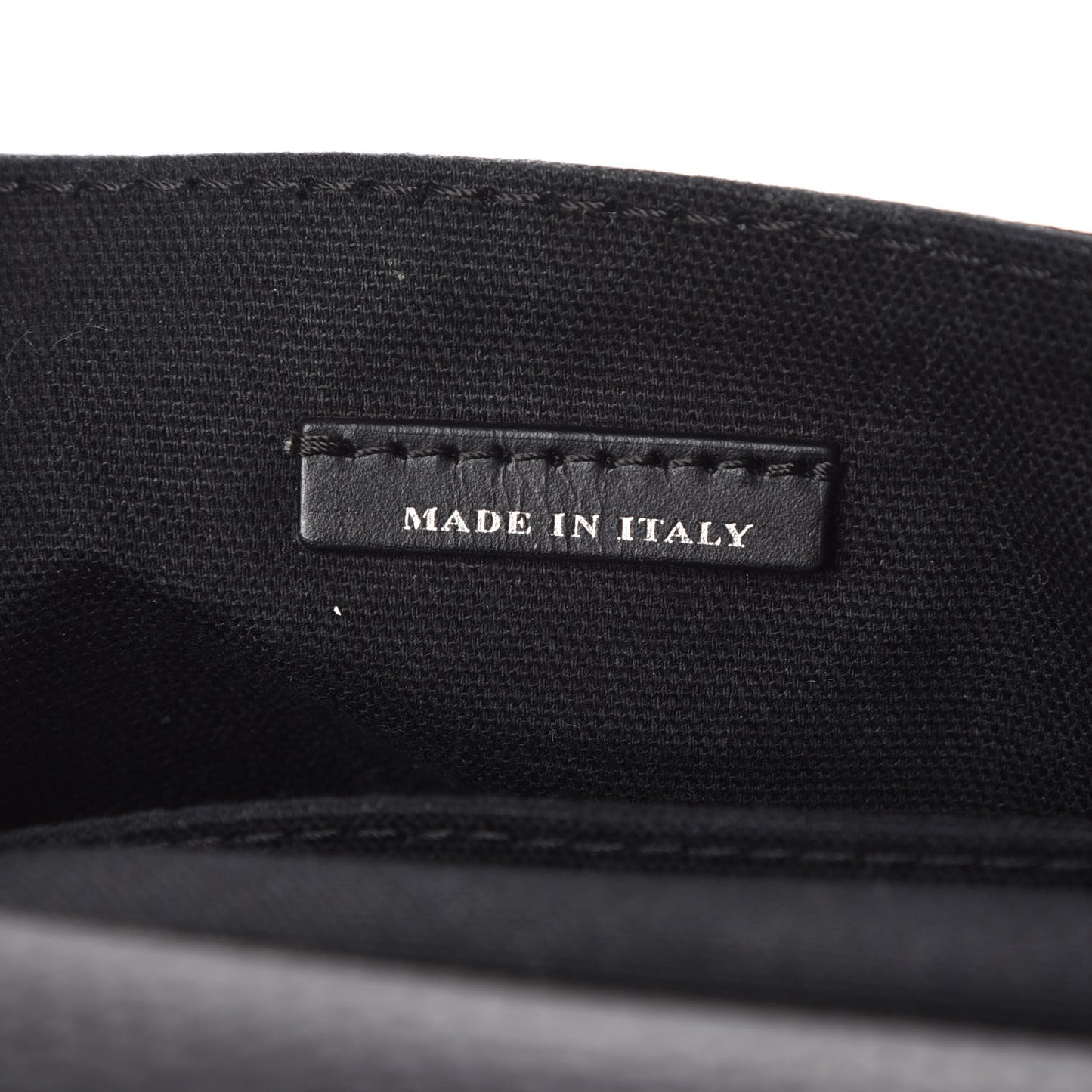 Soft Grain Calfskin Baby Bridle Saddle Bag Black