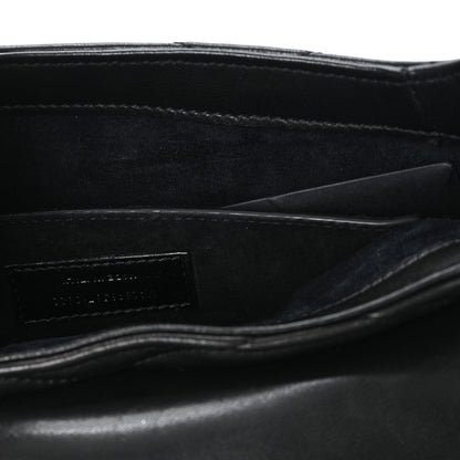 Saint Laurent Lambskin Quilted Le 57 Diamond Shoulder Bag Black 7 of 10