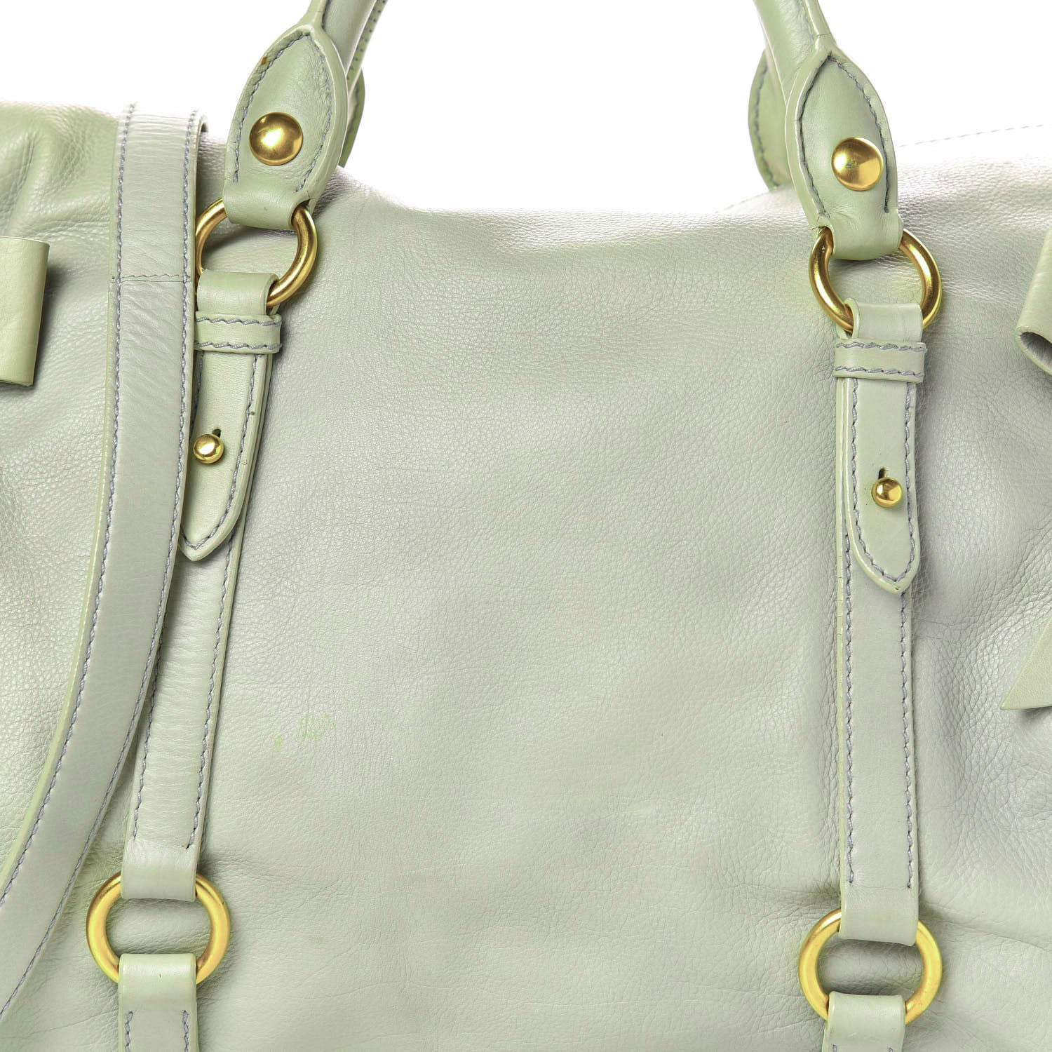 Miu Miu Vitello Bow Bag Nube 15 of 16