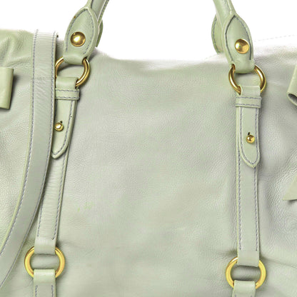 Miu Miu Vitello Bow Bag Nube 15 of 16