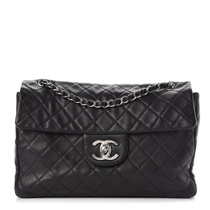 Chanel Caviar Quilted Maxi Single Flap Black 1 of 21