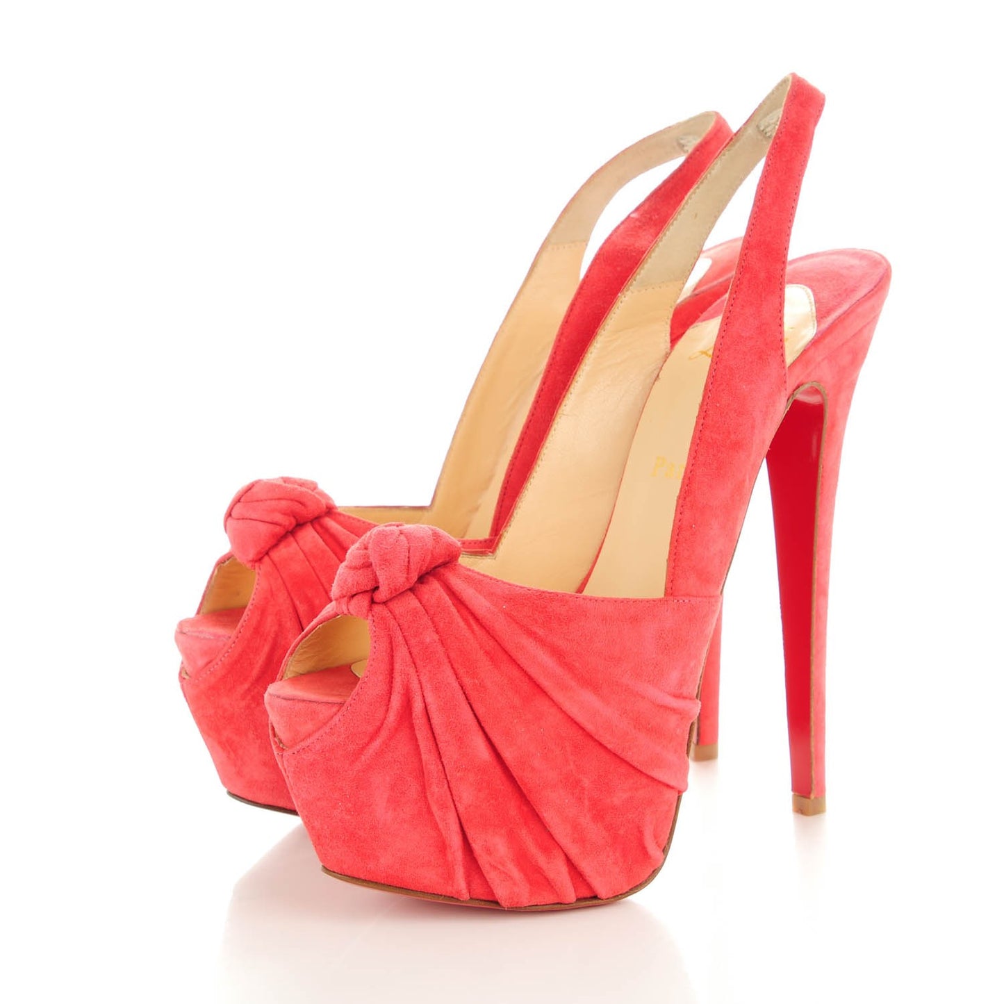 Veau Velours Miss Benin 160 Pumps 38.5 Rose Paris