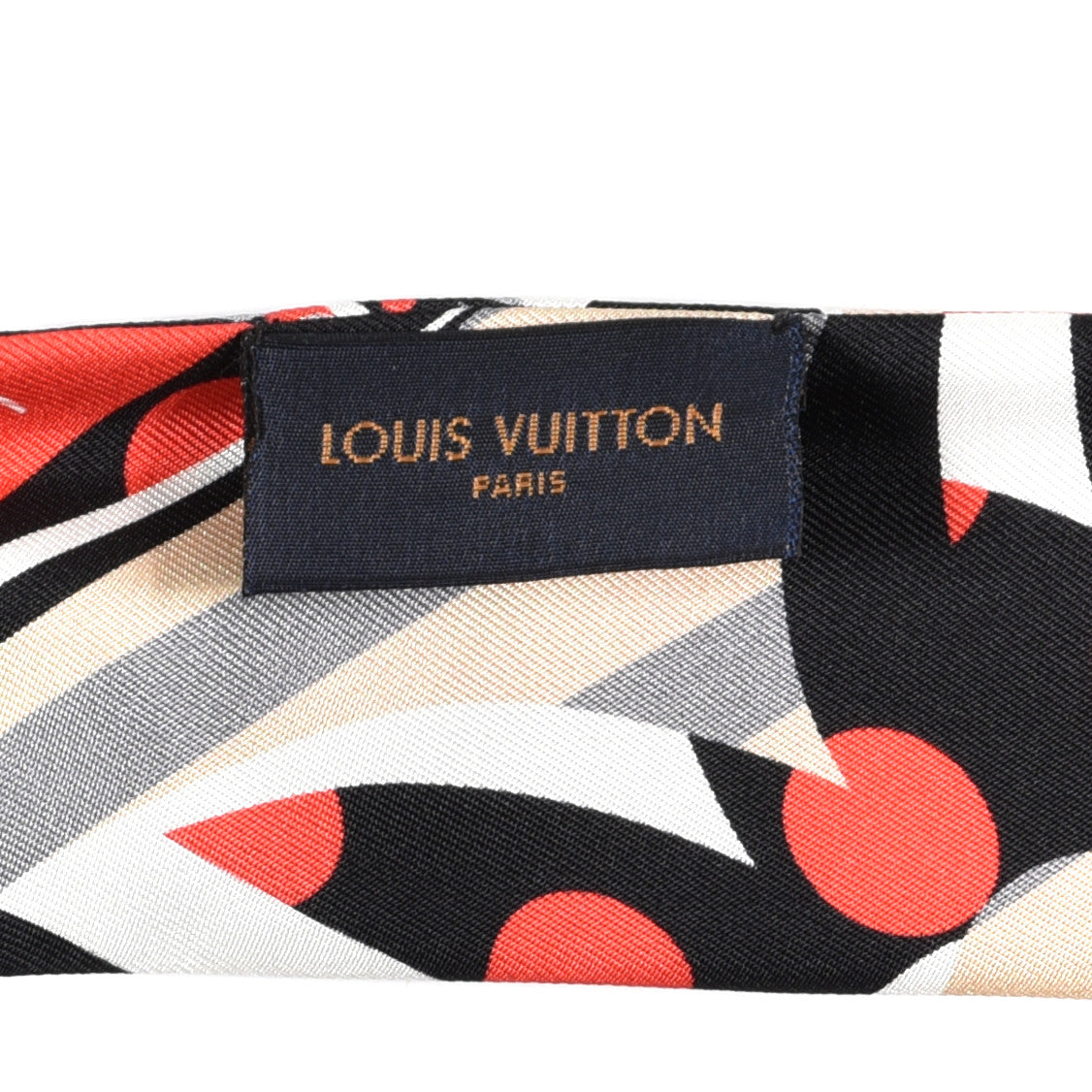 Silk Pop Monogram BB Bandeau Red