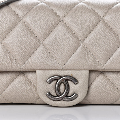 Chanel Caviar Quilted Coco Casual Flap Light Beige 12 of 12