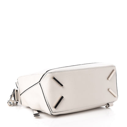 Loewe Calfskin Small Puzzle Bag White 4 of 10