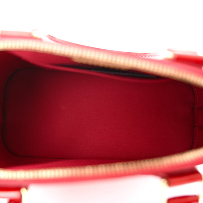 Louis Vuitton Vernis Alma BB Pomme D'Amour 5 of 9