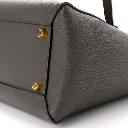 Celine Grained Calfskin Mini Belt Bag Grey 8 of 9