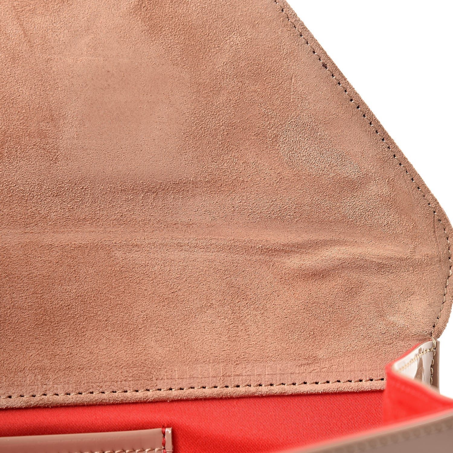 Christian Louboutin Patent So Kate Baguette Clutch Nude 7 of 8