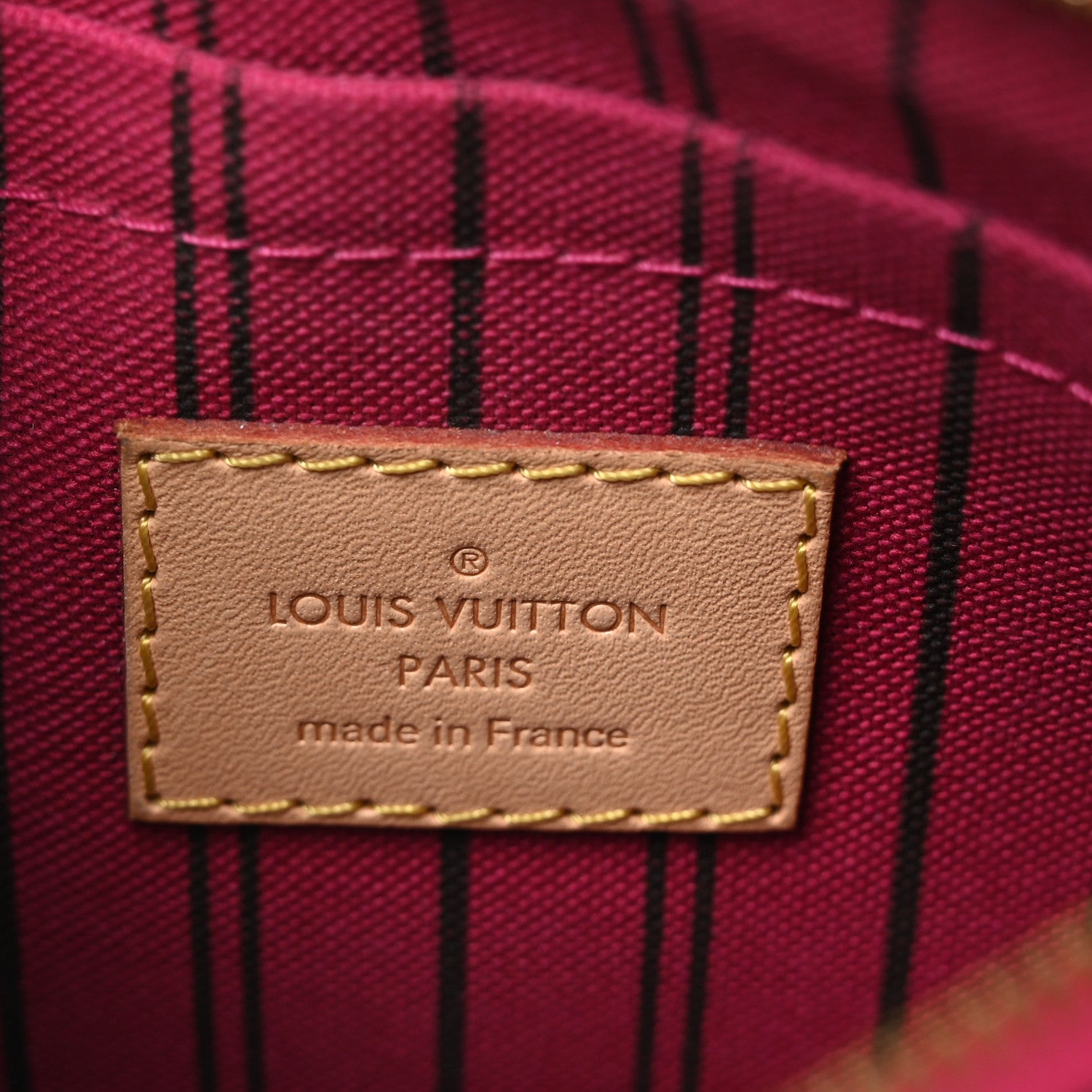 Louis Vuitton LOUIS VUITTON Monogram Neverfull PM Pochette Pivoine 7 of 7
