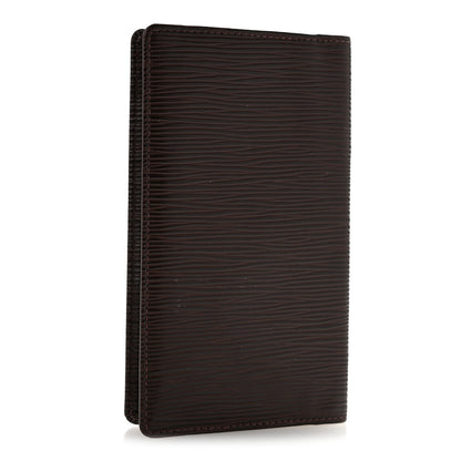 Louis Vuitton Epi Checkbook Organizer Wallet Moka 3 of 10