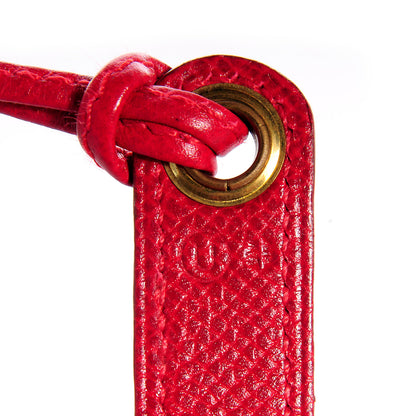 Hermes Courchevel Pochette Green Belt Bag Rouge Vif 7 of 7