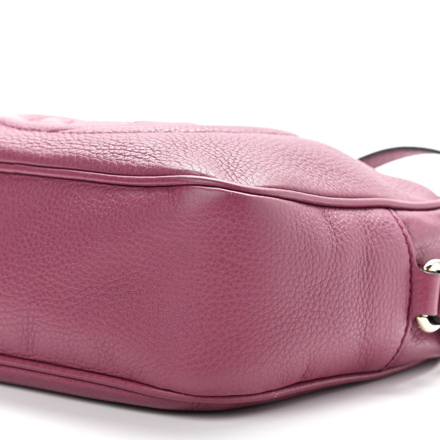 Pebbled Calfskin Small Soho Disco Bag Peonia Flower