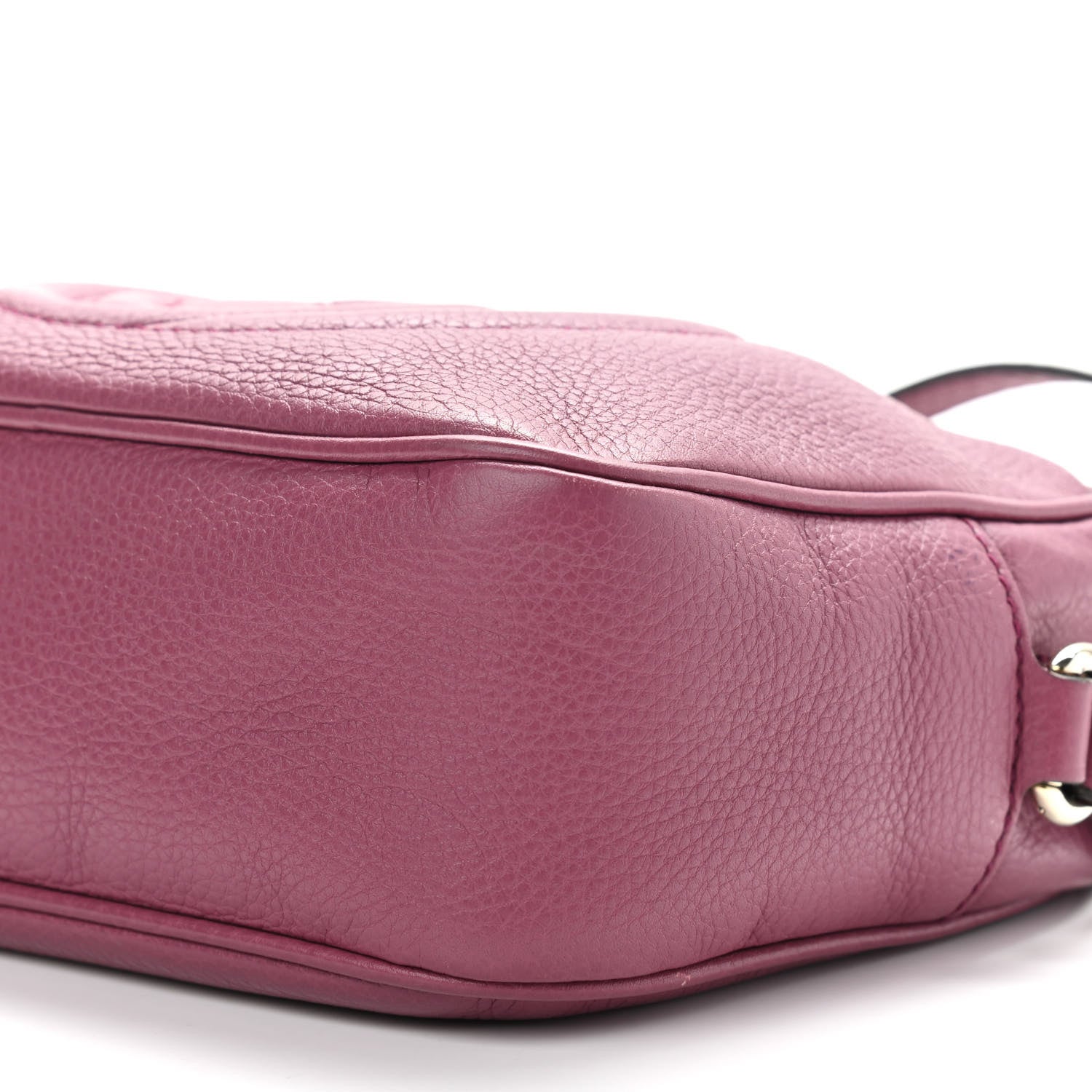 Gucci Pebbled Calfskin Small Soho Disco Bag Peonia Flower 9 of 10