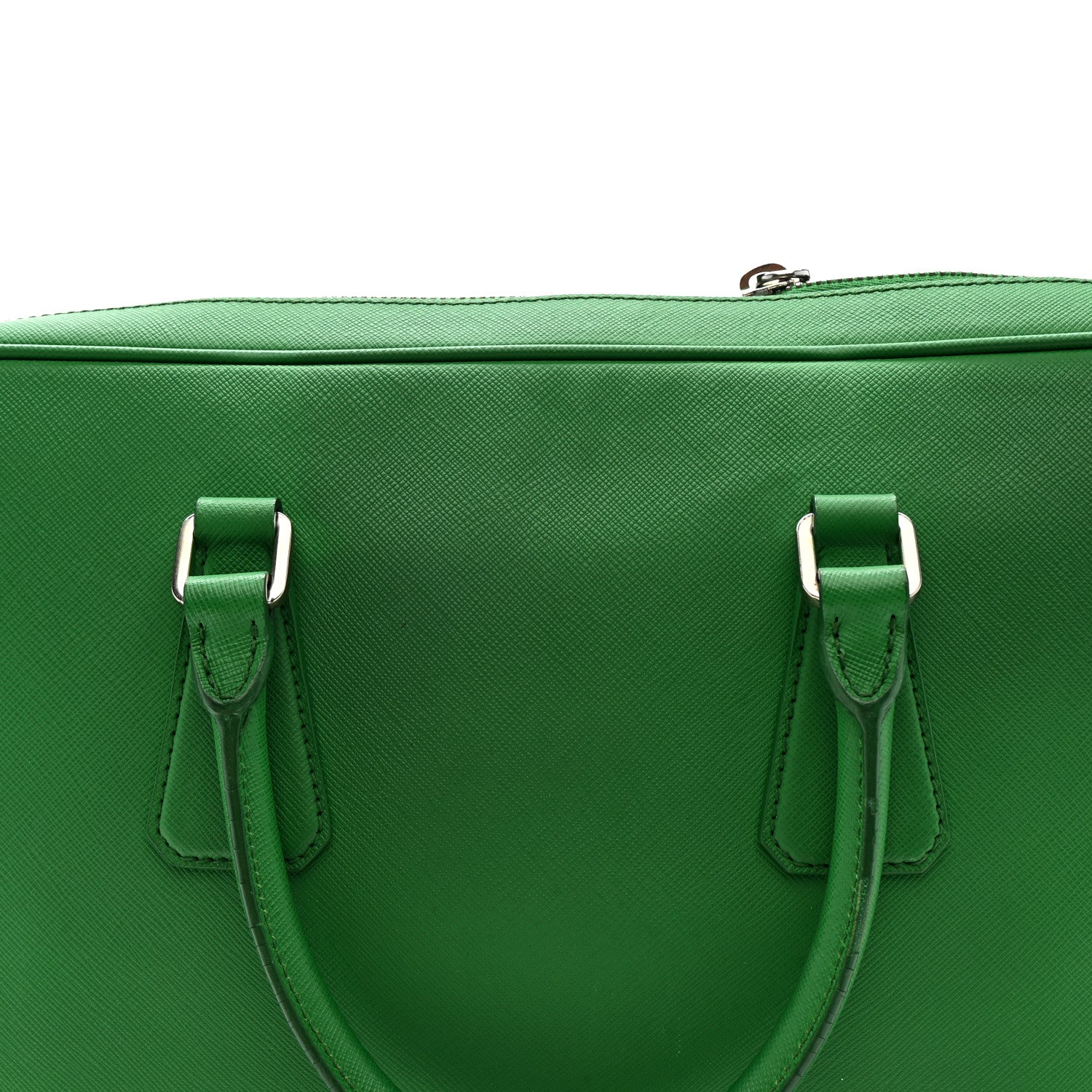 Prada Saffiano Travel Briefcase Mango 16 of 16
