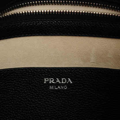 Prada Vitello Daino Shoulder Bag Nero Black 6 of 8