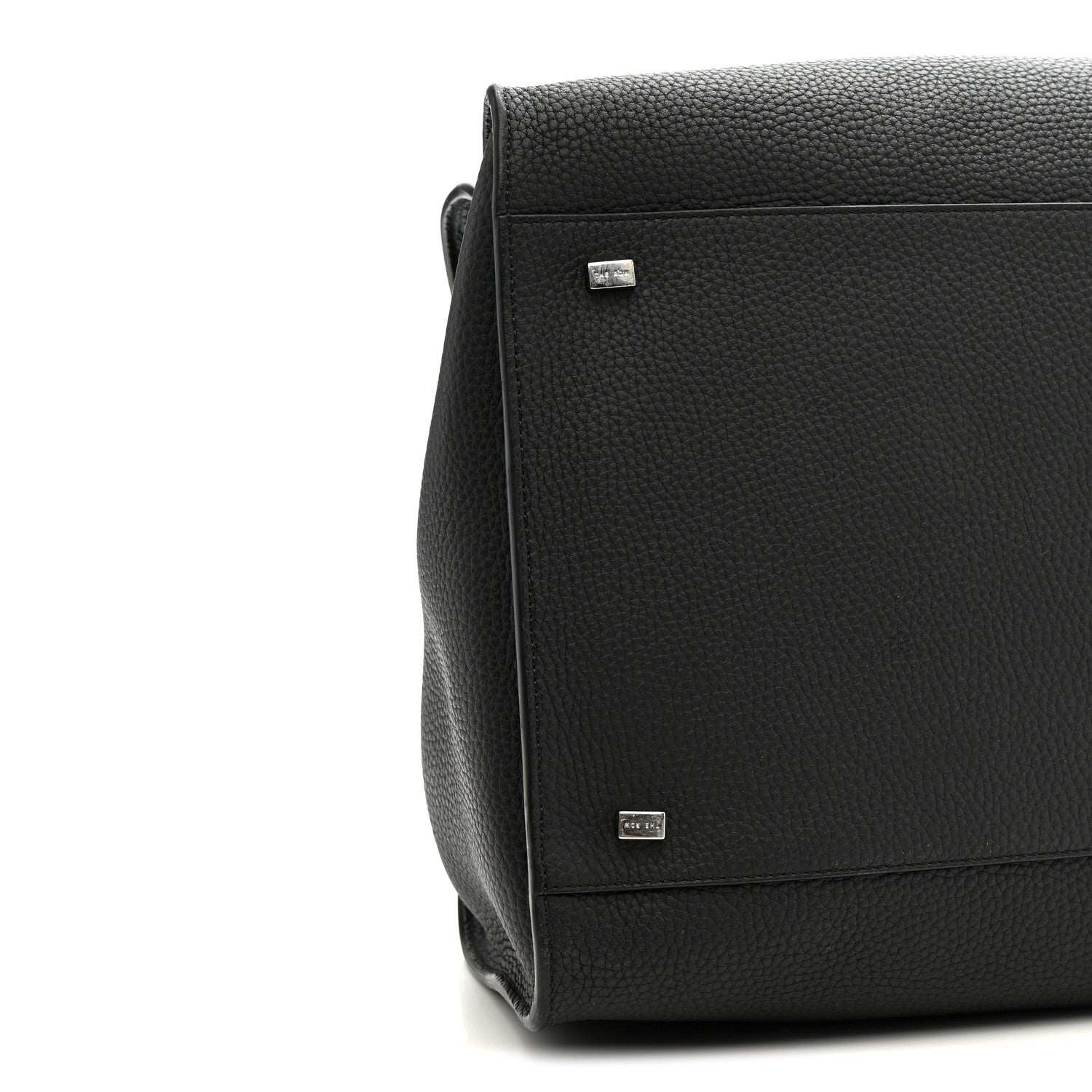 The Row Grained Calfskin Soft Margaux 17 Black 15 of 19