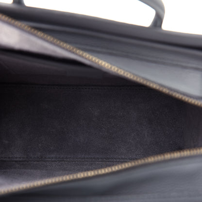 Celine Baby Drummed Calfskin Nano Luggage Kohl 5 of 10