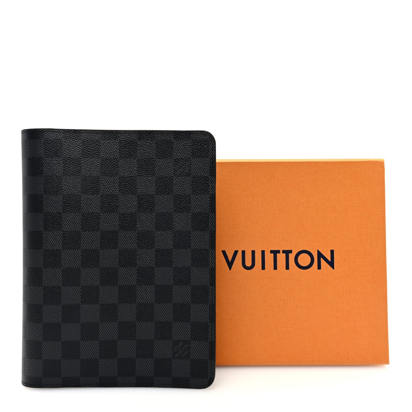 Damier Graphite Desk Agenda Cover
