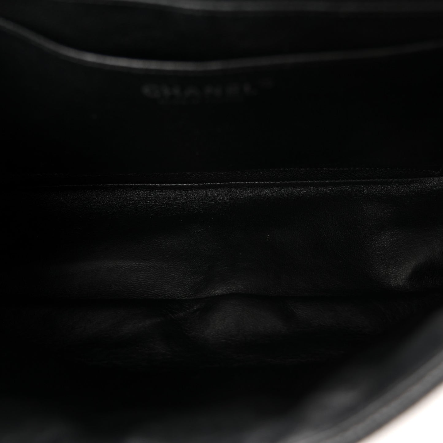 Caviar Quilted Jumbo Single Flap Black