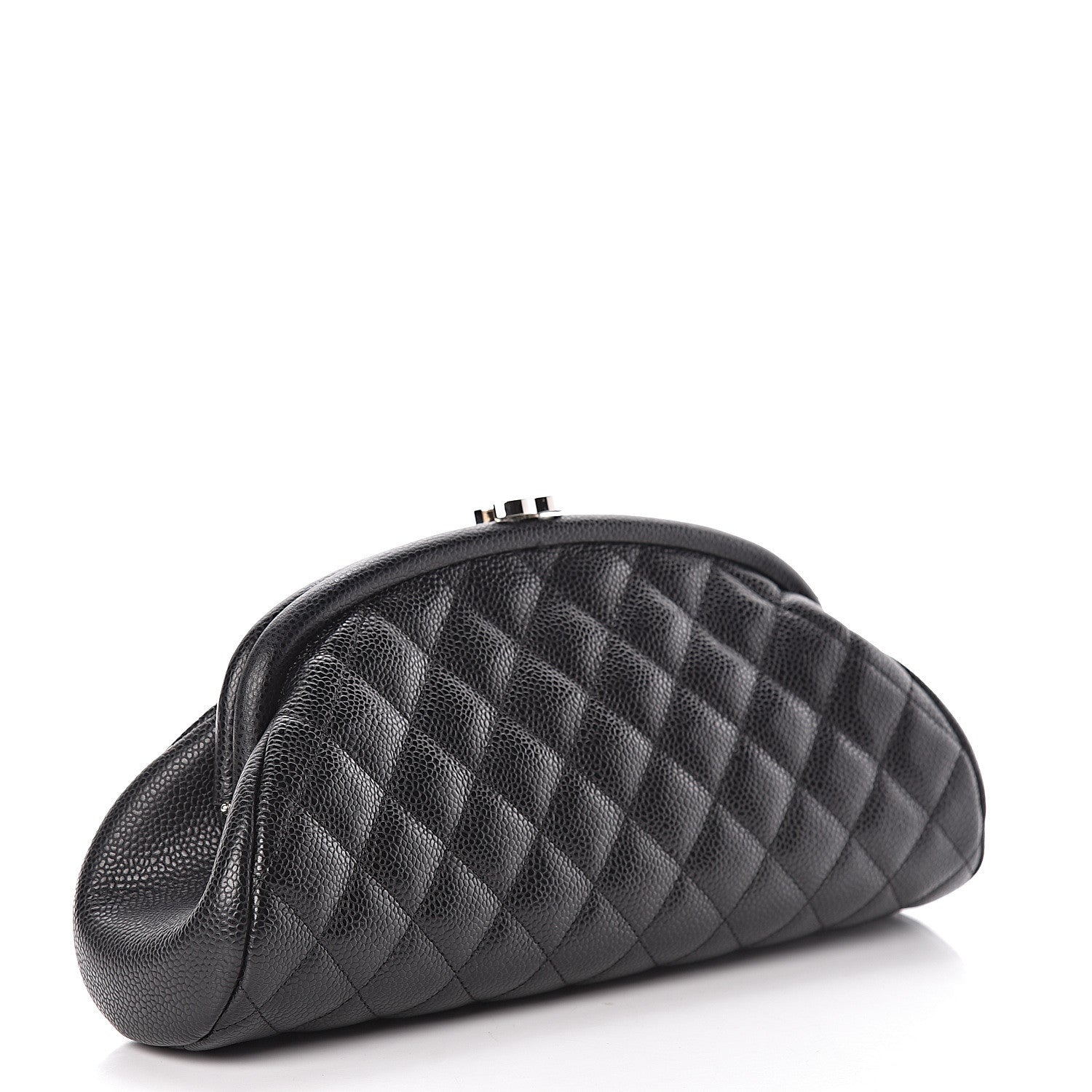 Chanel Caviar Quilted Timeless Clutch Black 3 of 7