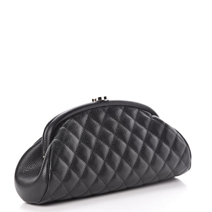 Chanel Caviar Quilted Timeless Clutch Black 3 of 7