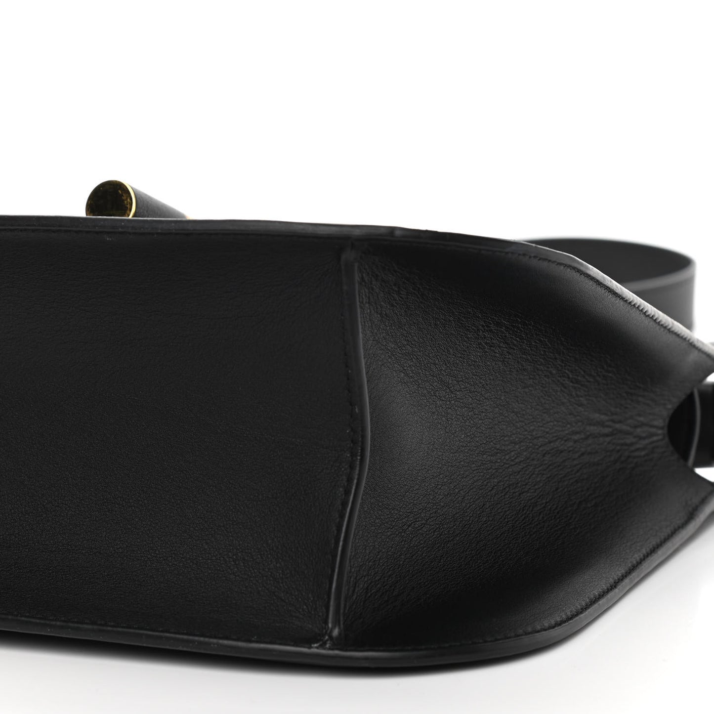 Calfskin Natalia Shoulder Bag Black