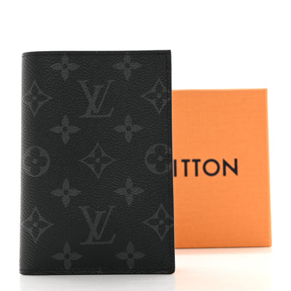 Louis Vuitton Monogram Eclipse Passport Cover 7 of 7