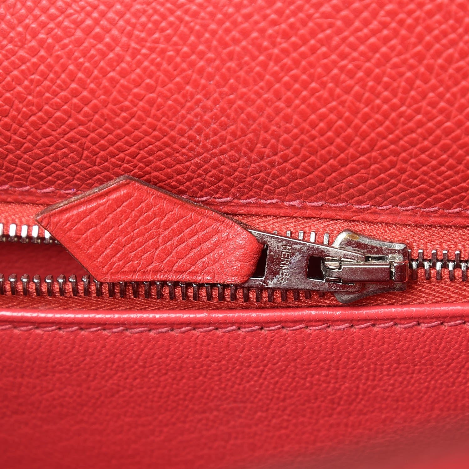 Hermes Epsom Kelly Sellier 28 Rouge Casaque 21 of 35