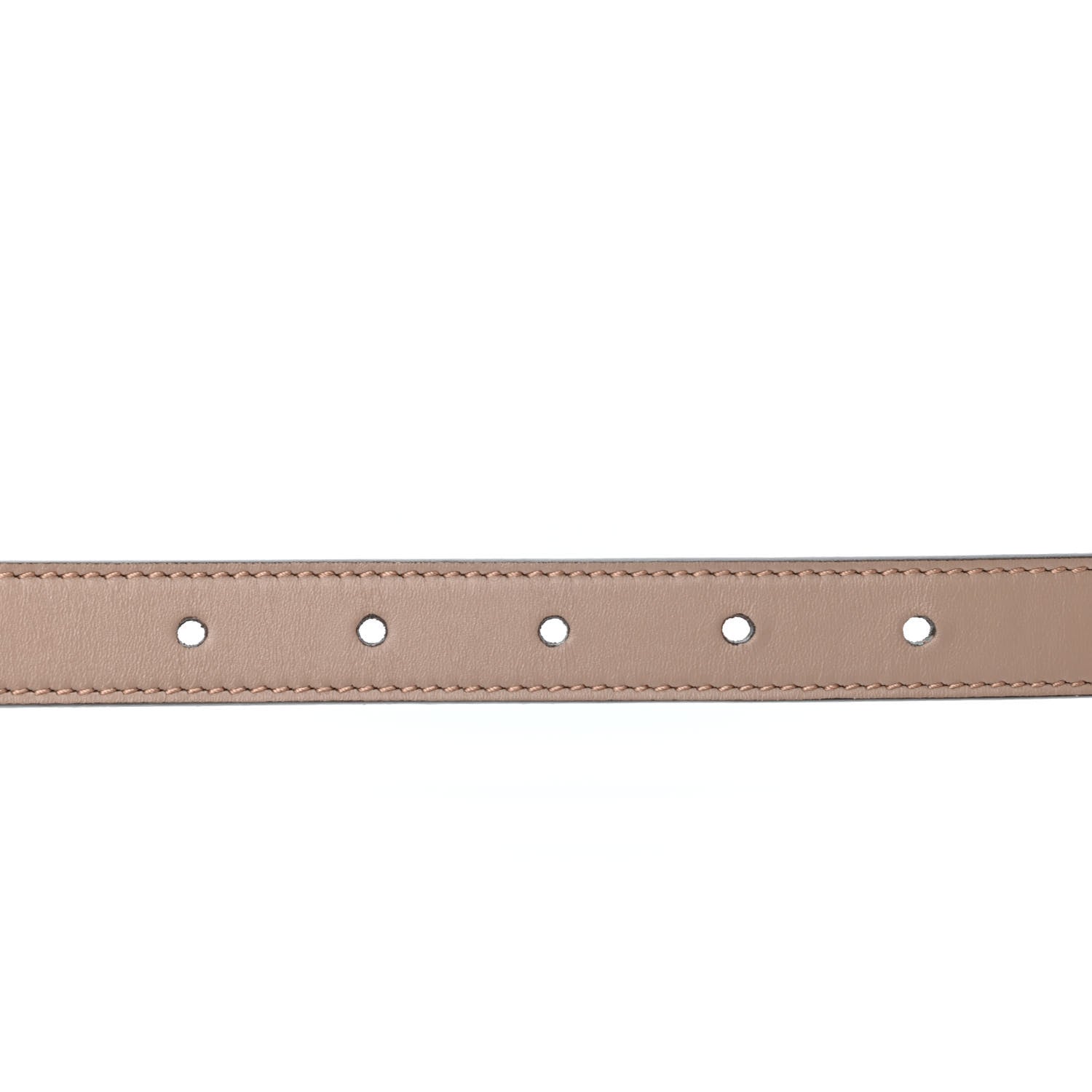 Gucci Moon Calfskin Pearl Double G 20mm Belt 70 28 Porcelain Rose 4 of 4