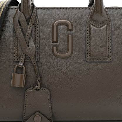 Marc Jacobs Saffiano Little Big Shot Tote Brown 7 of 10
