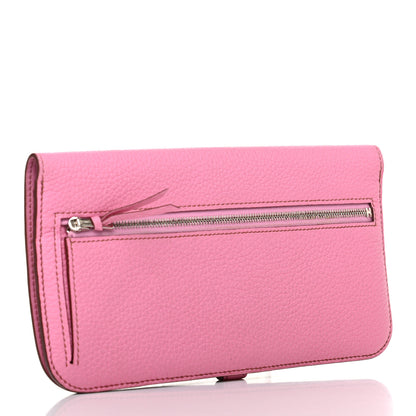 Hermes Togo Dogon Recto Verso Wallet 5P Pink 3 of 7