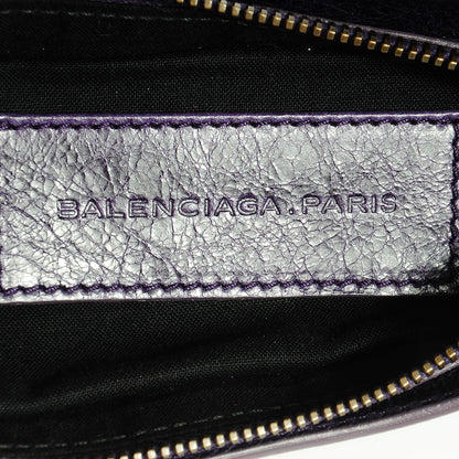 Balenciaga Chevre Porte Toilette Makeup Clutch Violet 6 of 11