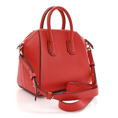 Givenchy Sugar Goatskin Mini Antigona Pop Red 3 of 13