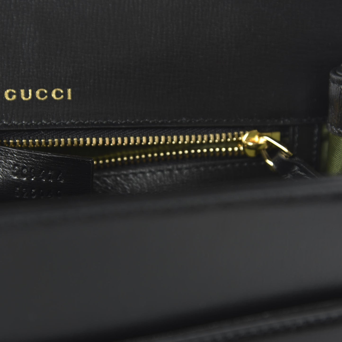 Textured Calfskin Small Torchon GG Ring Shoulder Bag Black