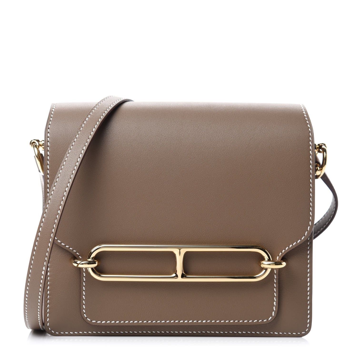 Hermes Allegretto Mini Sac Roulis Etoupe 1 of 11