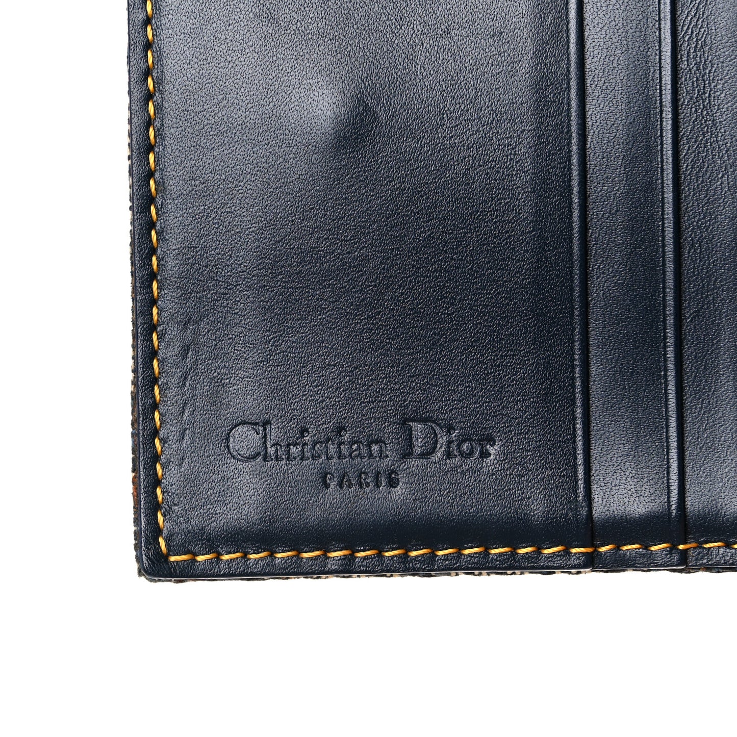Monogram Compact Wallet Blue